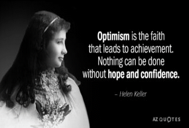 The importance of optimism